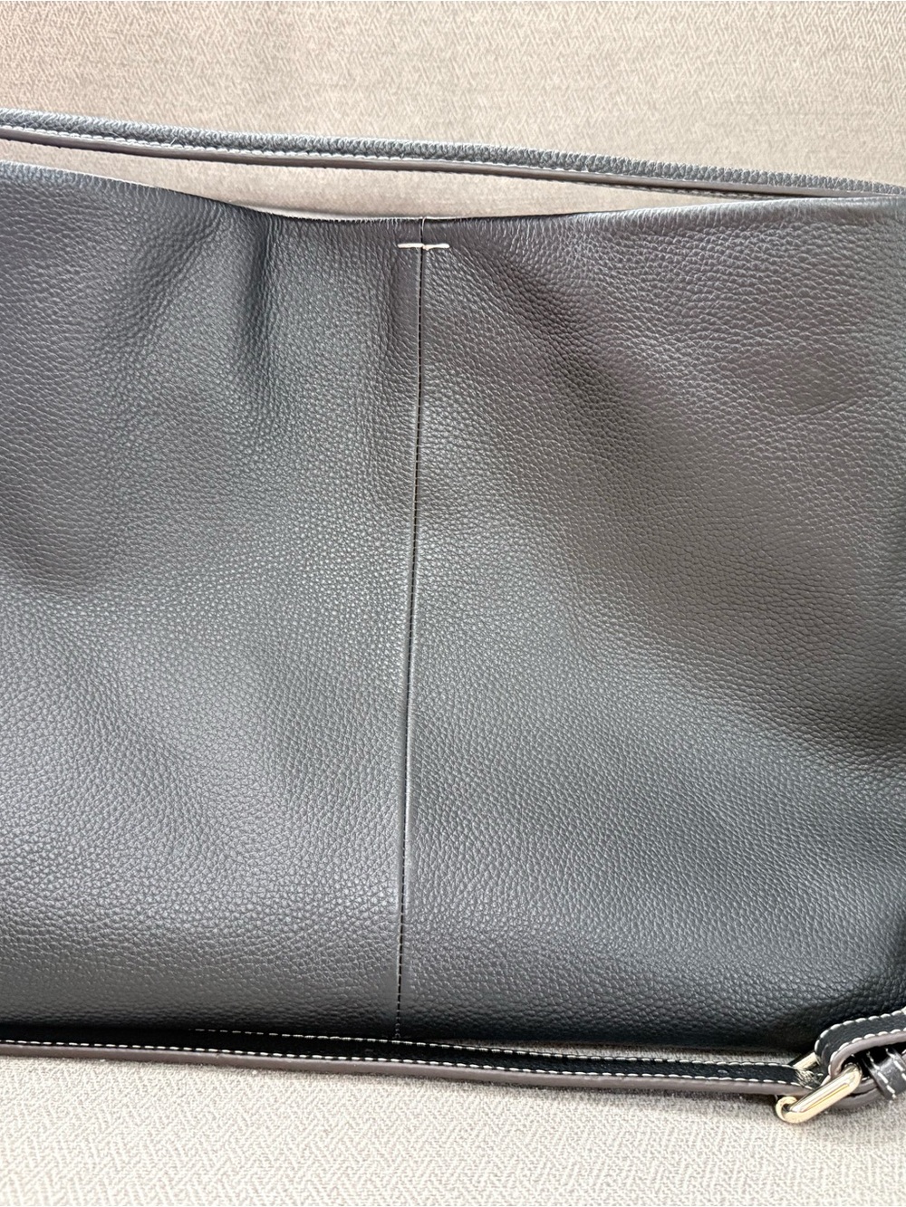 J. Jill Bowen Convertible Shoulder Women’s Black Leather